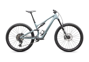 2025 SPECIALIZED STUMPJUMPER 15 COMP BIKE - S3, GLOSS SEAFOAM / SILVER DUST