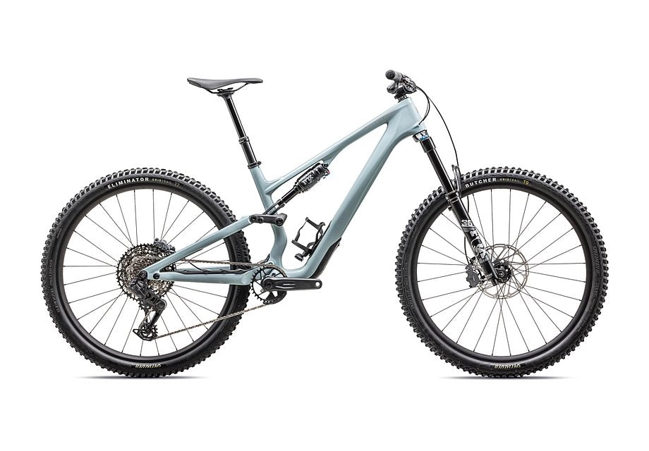 2025 SPECIALIZED STUMPJUMPER 15 COMP BIKE - S3, GLOSS SEAFOAM / SILVER DUST