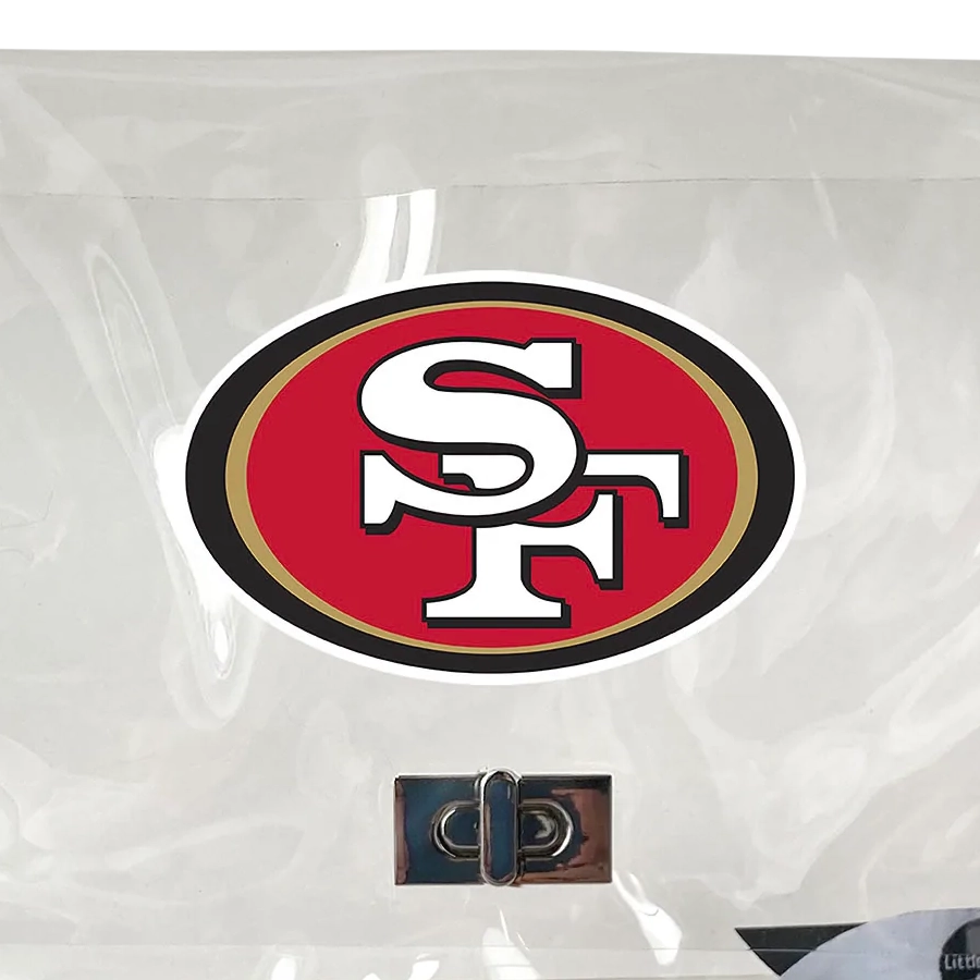 49ers Clear Envelope Purse