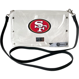 49ers Clear Envelope Purse