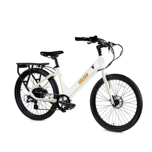 Accelera 26" White E-Bike