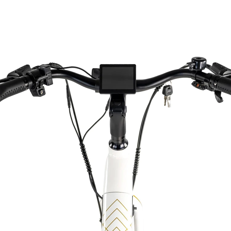 Accelera 26" White E-Bike