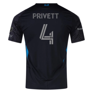 adidas Andrew Privett Charlotte FC Authentic Away Jersey 25/26 (Black)
