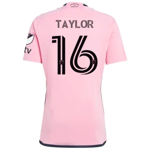 adidas Inter Miami Robert Taylor Royal Caribbean Home Jersey w/ MLS   Apple TV Patches 24/25 (Easy Pink)