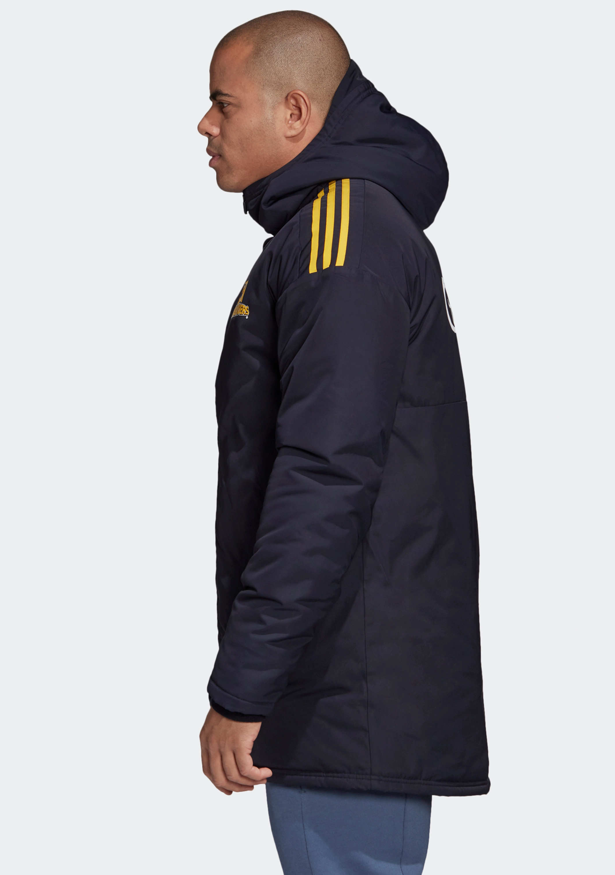 Adidas Mens Highlanders Stadium Parka Coaches Jacket