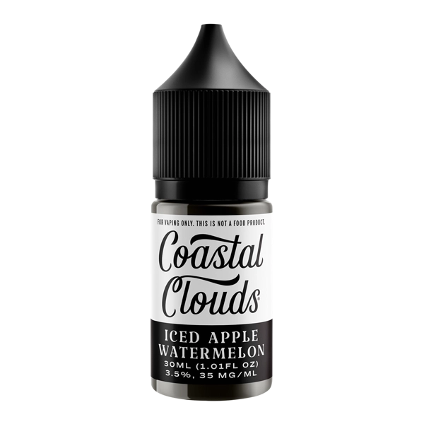 Apple Watermelon Iced Coastal Clouds Salt Nic