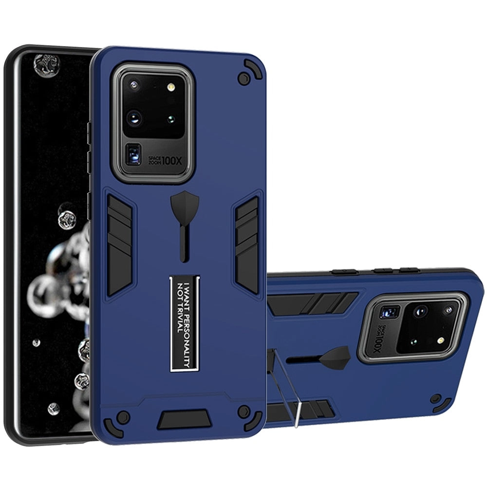 Armor Ring Stand Holder Phone Case For Samsung