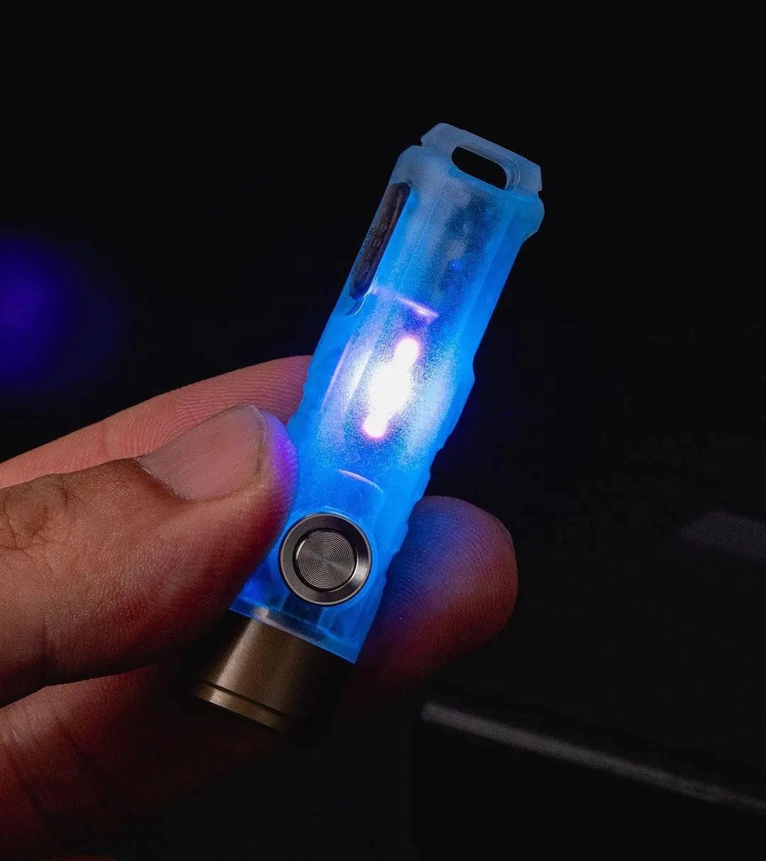 Aurora A7 USB-C GITD Keychain Flashlight  | Gen 4