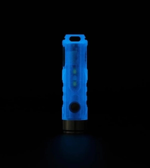 Aurora A7 USB-C GITD Keychain Flashlight  | Gen 4