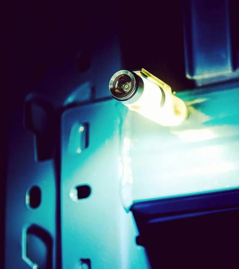 Aurora A7 USB-C GITD Keychain Flashlight  | Gen 4