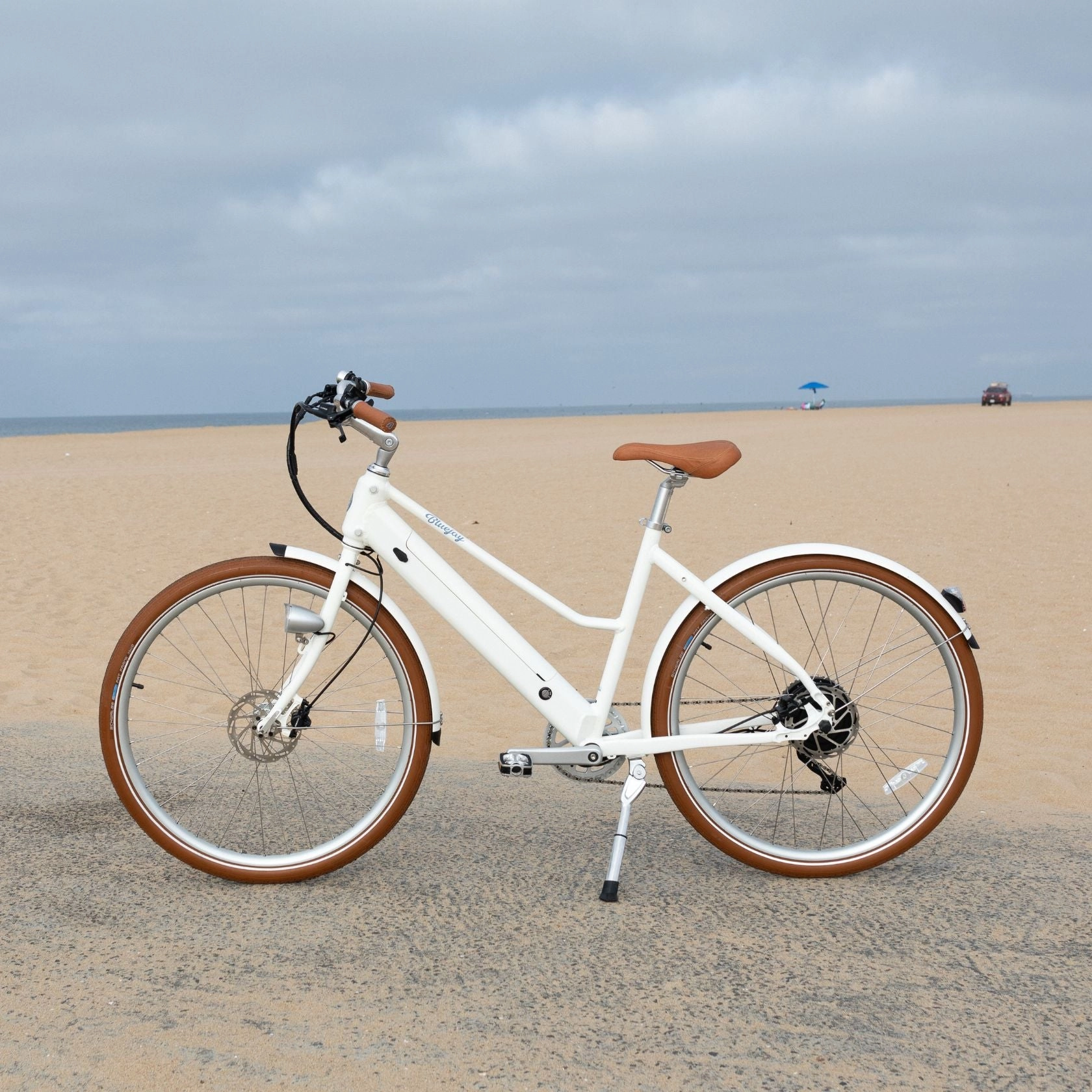 Bluejay Premiere Lite - Modern White Electric Bike