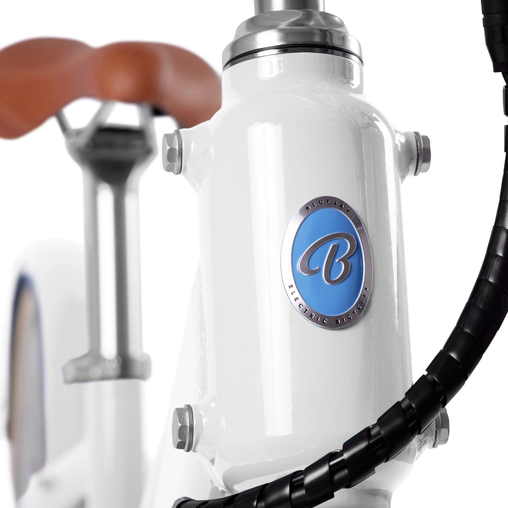 Bluejay Premiere Lite - Modern White Electric Bike