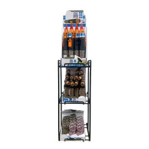 Camo Torch Tower – 3 Tier Metal Countertop Assortment - 39 Pieces Per Retail Ready Display 88671