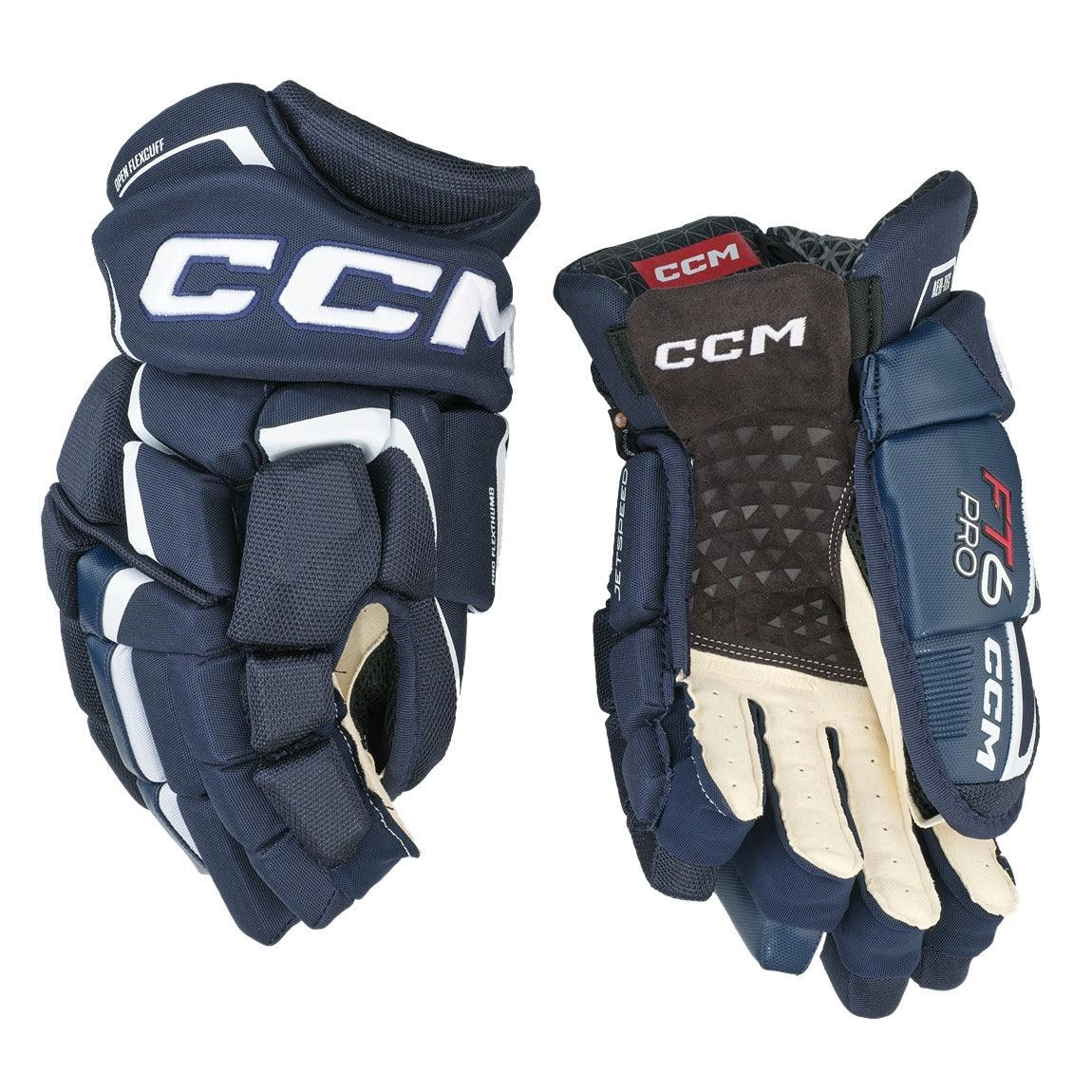 CCM Jetspeed FT6 Pro Hockey Gloves - Junior