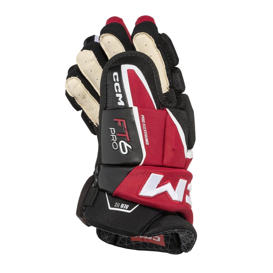 CCM Jetspeed FT6 Pro Hockey Gloves - Junior