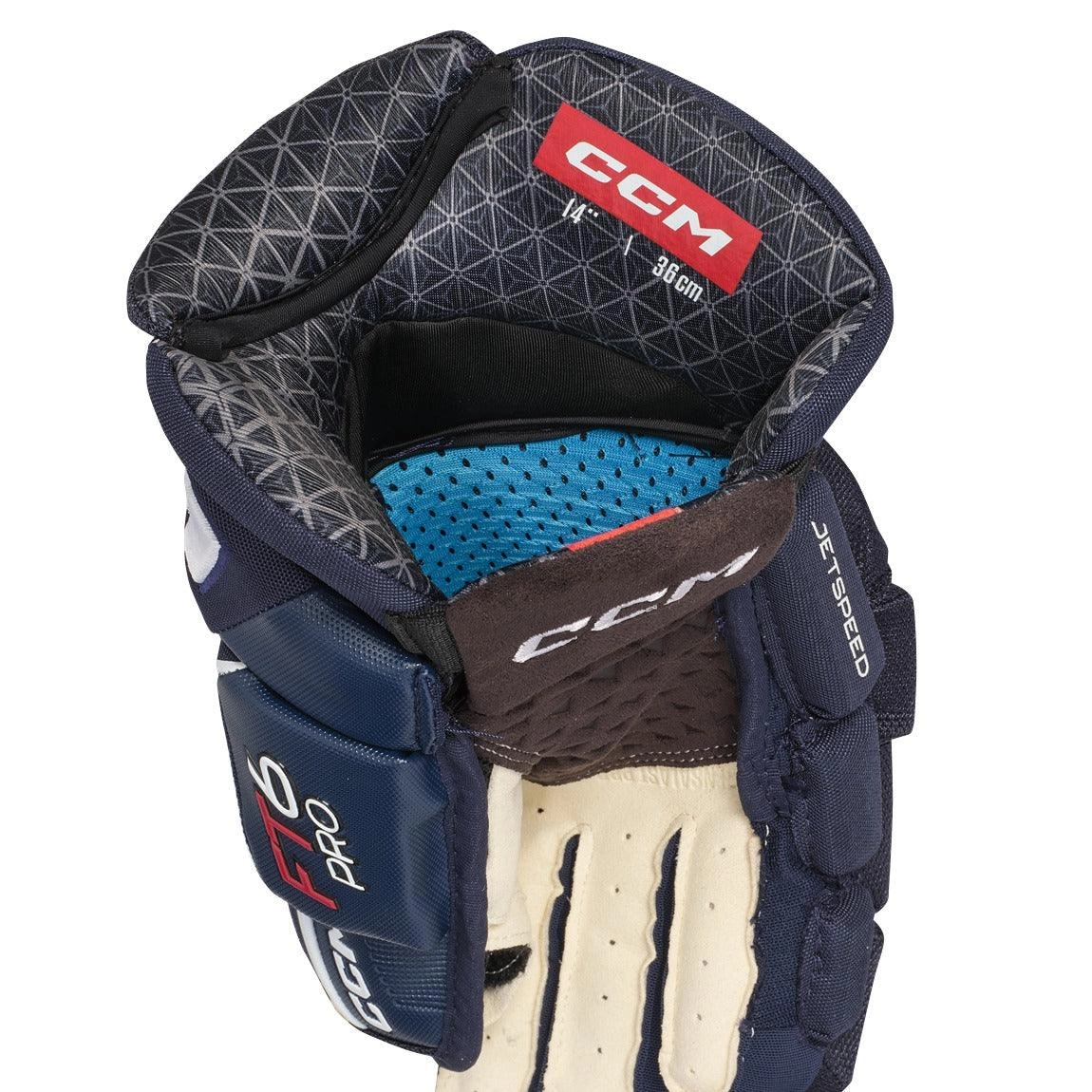 CCM Jetspeed FT6 Pro Hockey Gloves - Junior