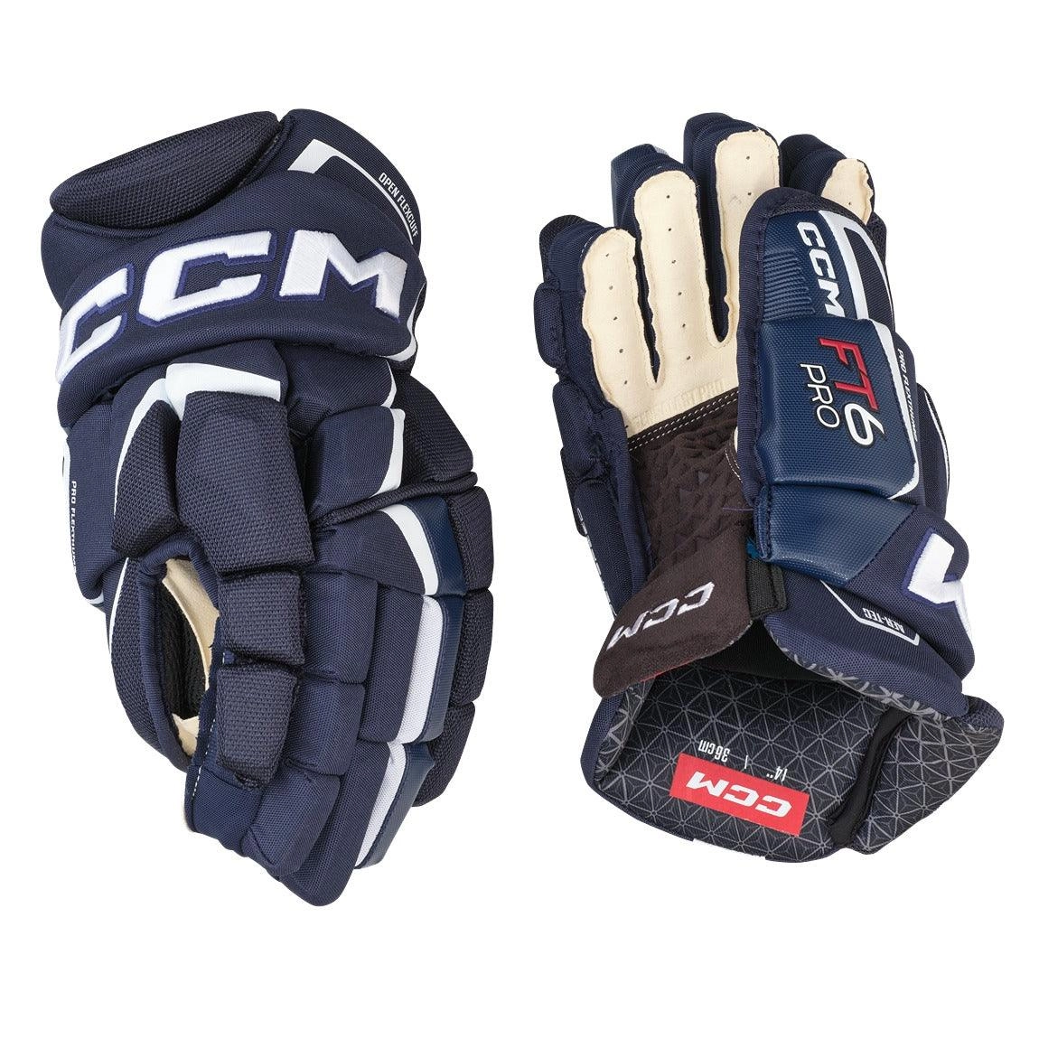 CCM Jetspeed FT6 Pro Hockey Gloves - Junior