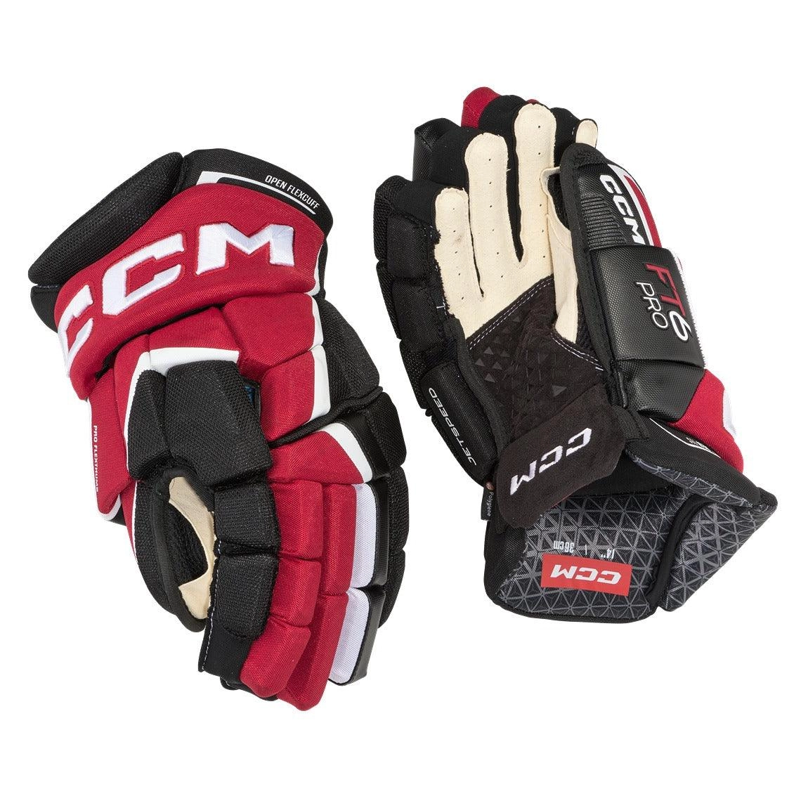 CCM Jetspeed FT6 Pro Hockey Gloves - Junior