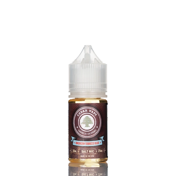 Cedar Vape Salt Nic - American Tobacco Blue - 30mL