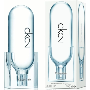 CK 2 Calvin Klein For Unisex  by Calvin Klein CK2 3.4 oz 3.3  edt  NEW IN BOX
