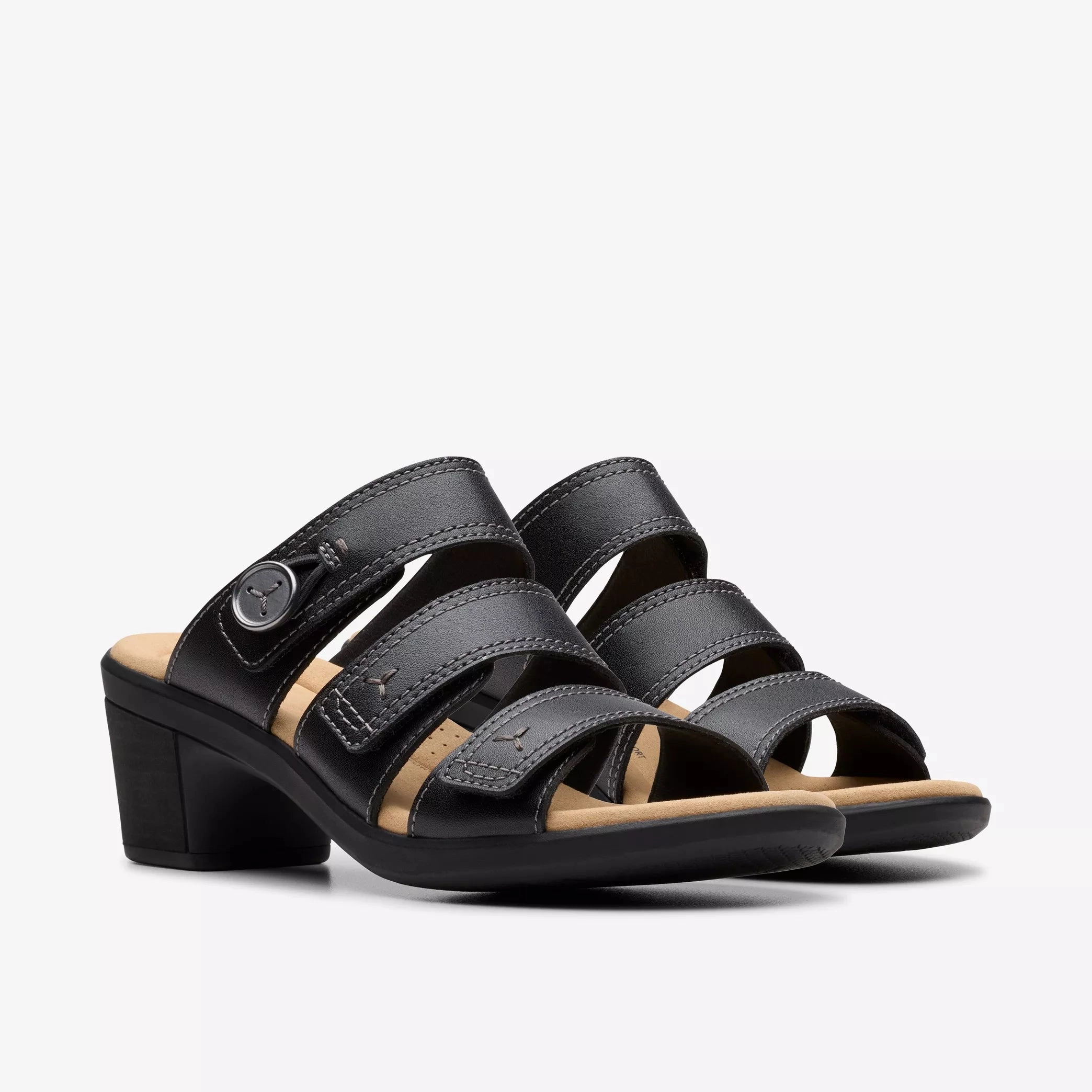 Clarks Emily2 Adella Black
