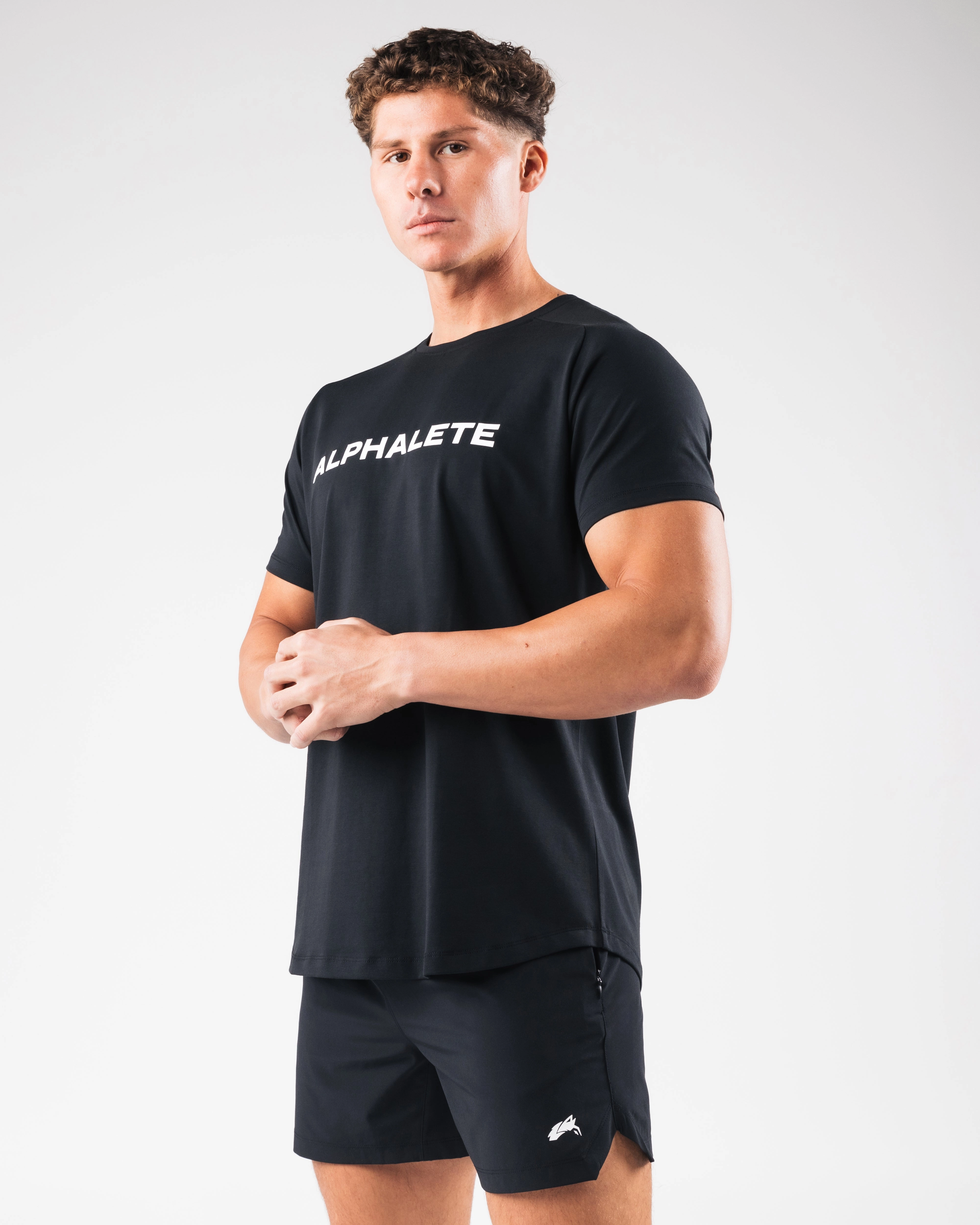 Core Tee - Black / White