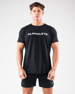 Core Tee - Black / White