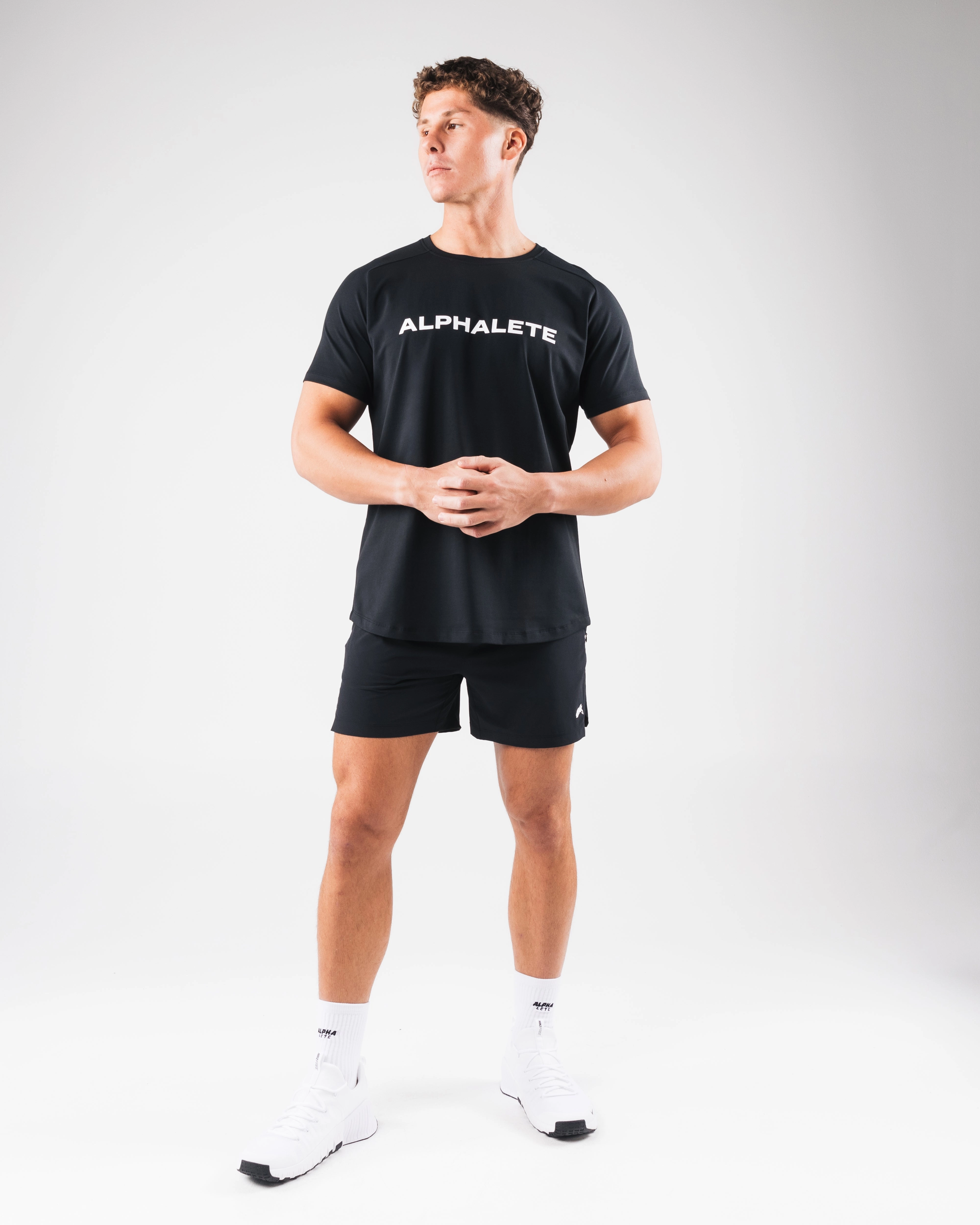 Core Tee - Black / White