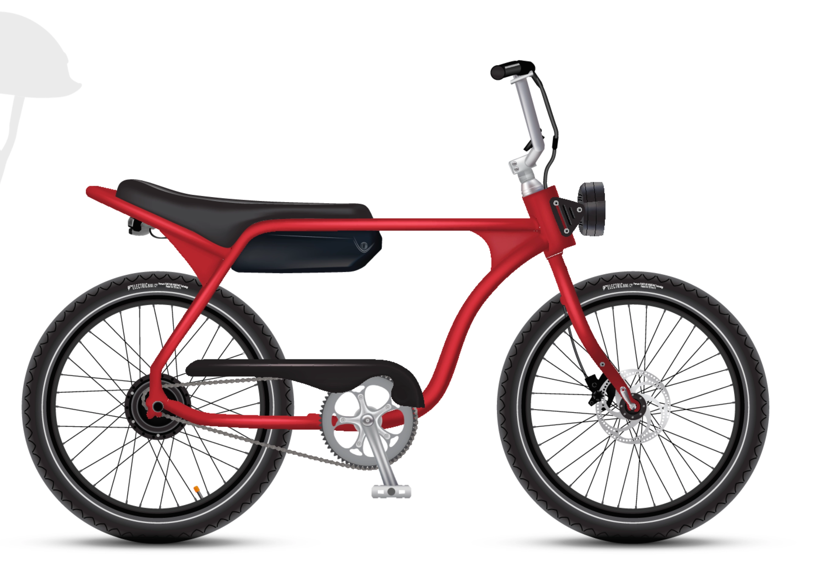 Electric Bike Company Model J Moto Cruiser Electric Bike