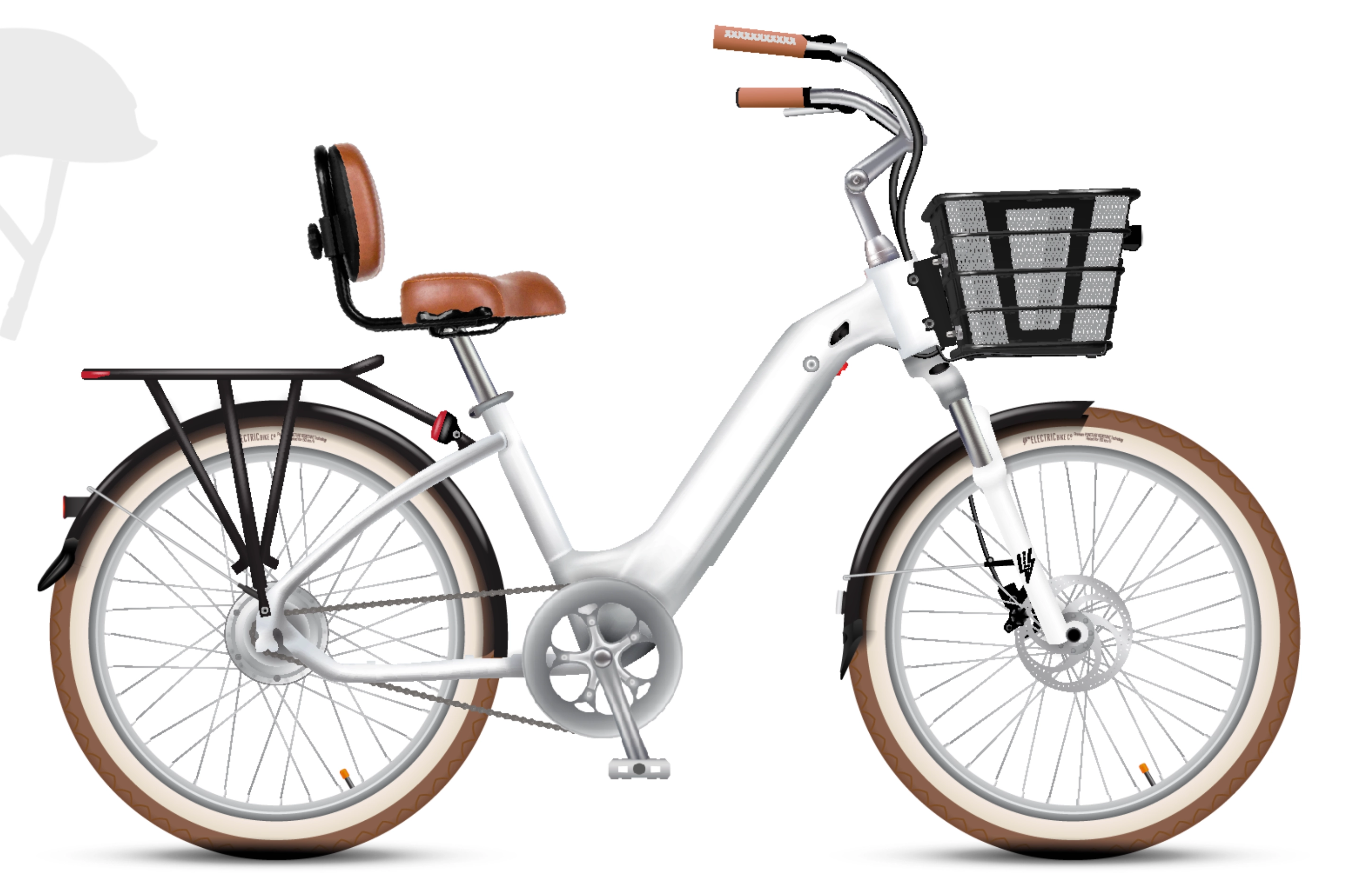Electric Bike Company  Model R Rugged Electric Cruiser Bike