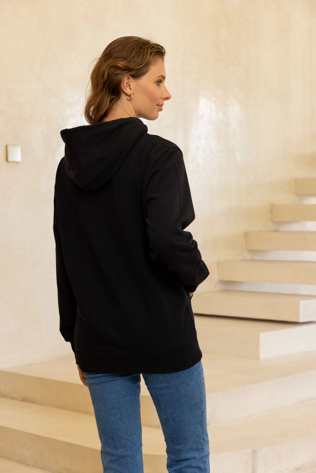 Embroidered Signature Lotus Luxury Hoodie