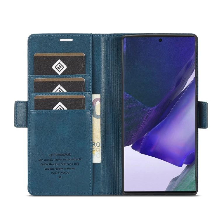 For Samsung Galaxy Note 20 LC.IMEEKE Magnetic Buckle PU   TPU Horizontal Flip Leather Case with