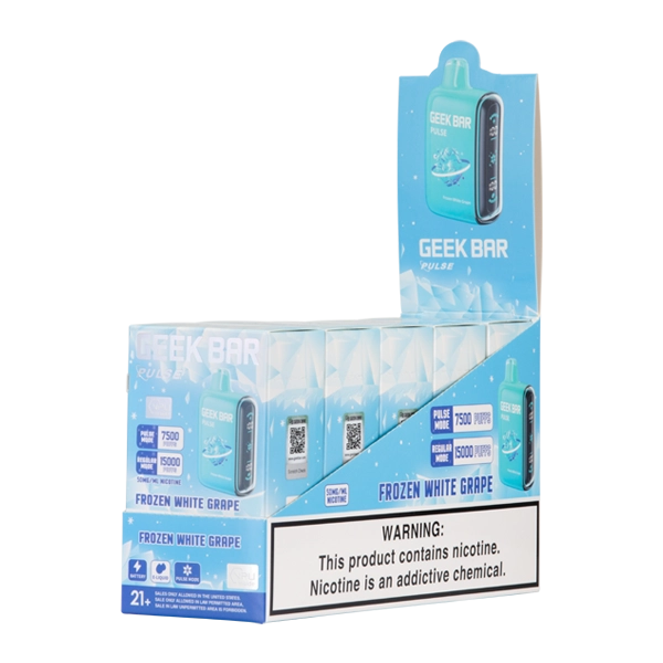 Frozen White Grape Geek Bar Pulse (Frozen Edition)