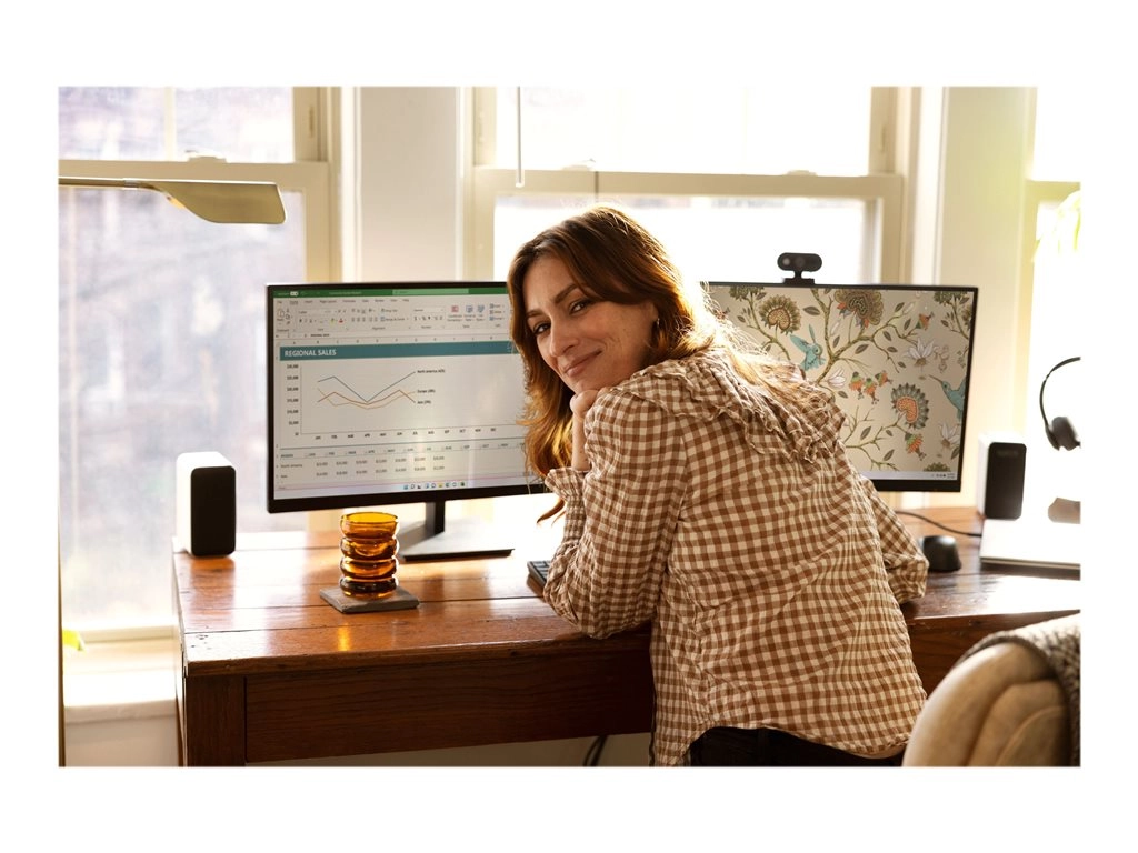 HP P24h G5 - LED monitor - 23.8 - 1920 x 1080 Full HD (1080p) @ 75 Hz - IPS - 250 cd/mï¿½ - 1000:1 - 5 ms - HDMI 64W34AA#ABA