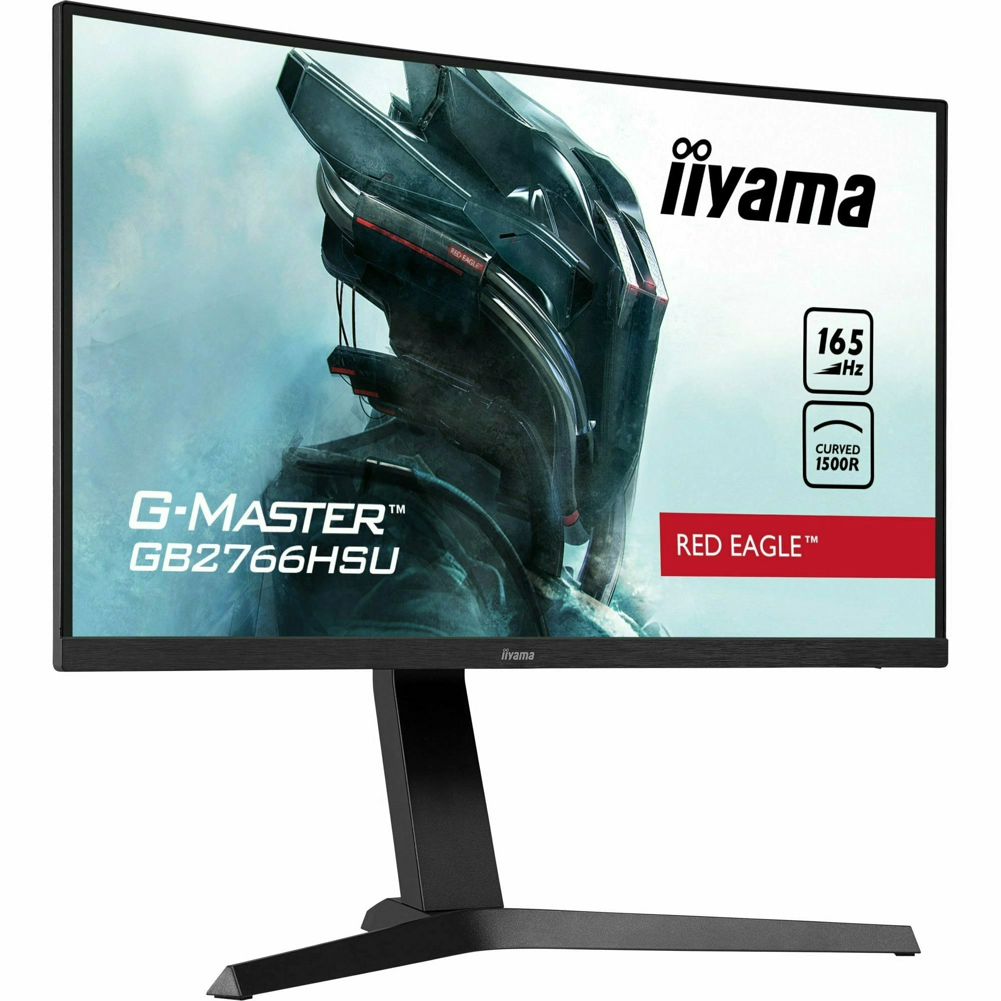 iiyama G-MASTER GB2766HSU-B1 27" 165Hz 1ms 1500R Height Adjust Stand Curved LED Display