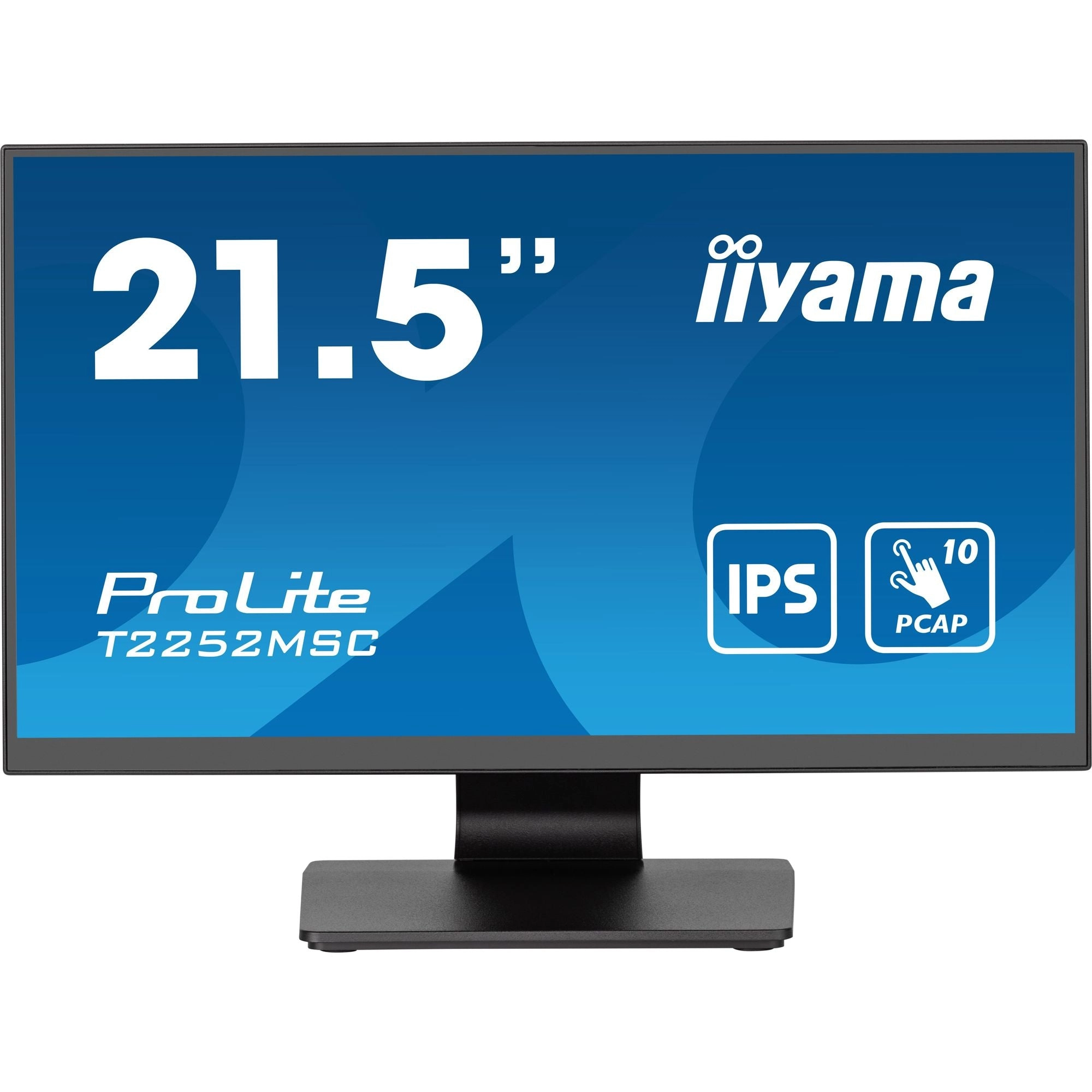 iiyama ProLite T2252MSC-B2 21.5” P-CAP 10pt IPS Touch Screen and Edge-to-Edge Glass