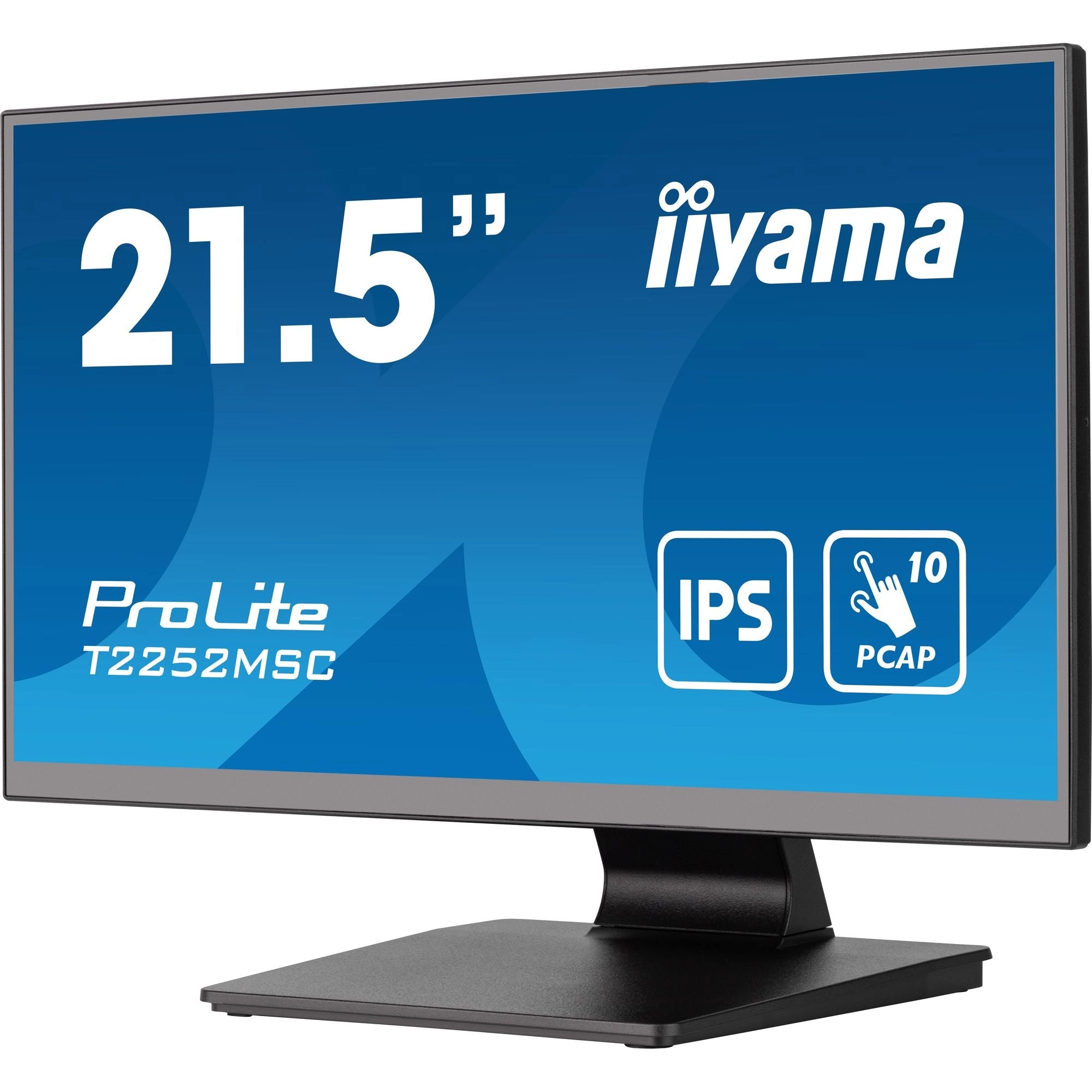 iiyama ProLite T2252MSC-B2 21.5” P-CAP 10pt IPS Touch Screen and Edge-to-Edge Glass