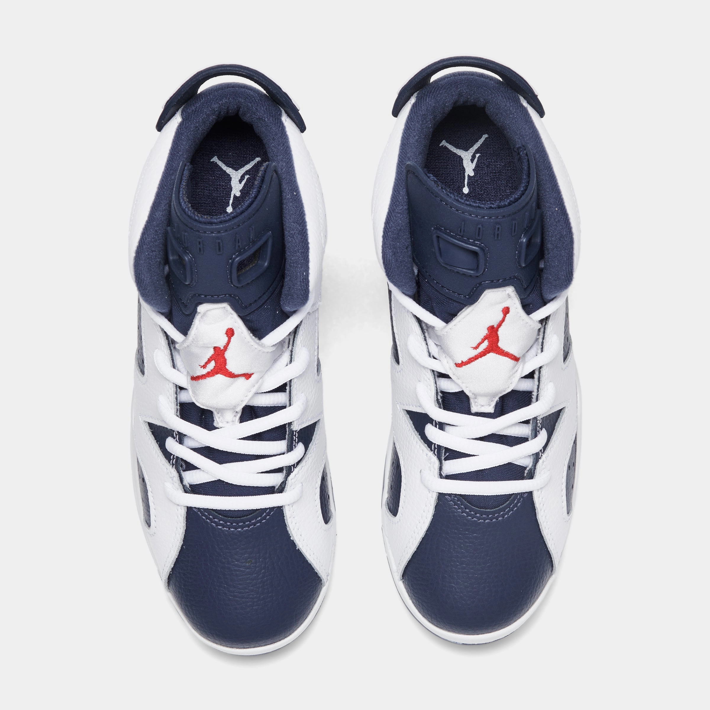 Jordan 6 Retro PS White / Varsity Red - Midnight Navy