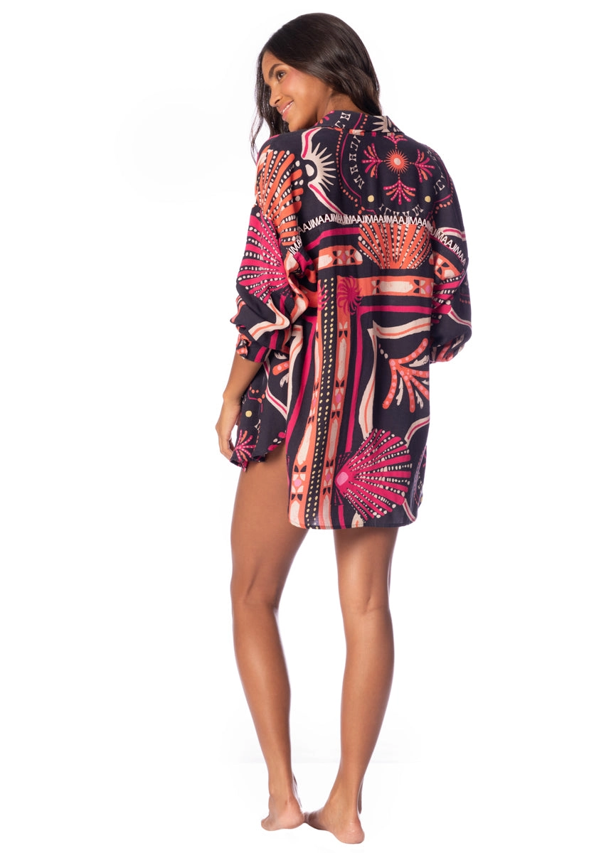 Maaji Shell Garden Manele Long Shirt