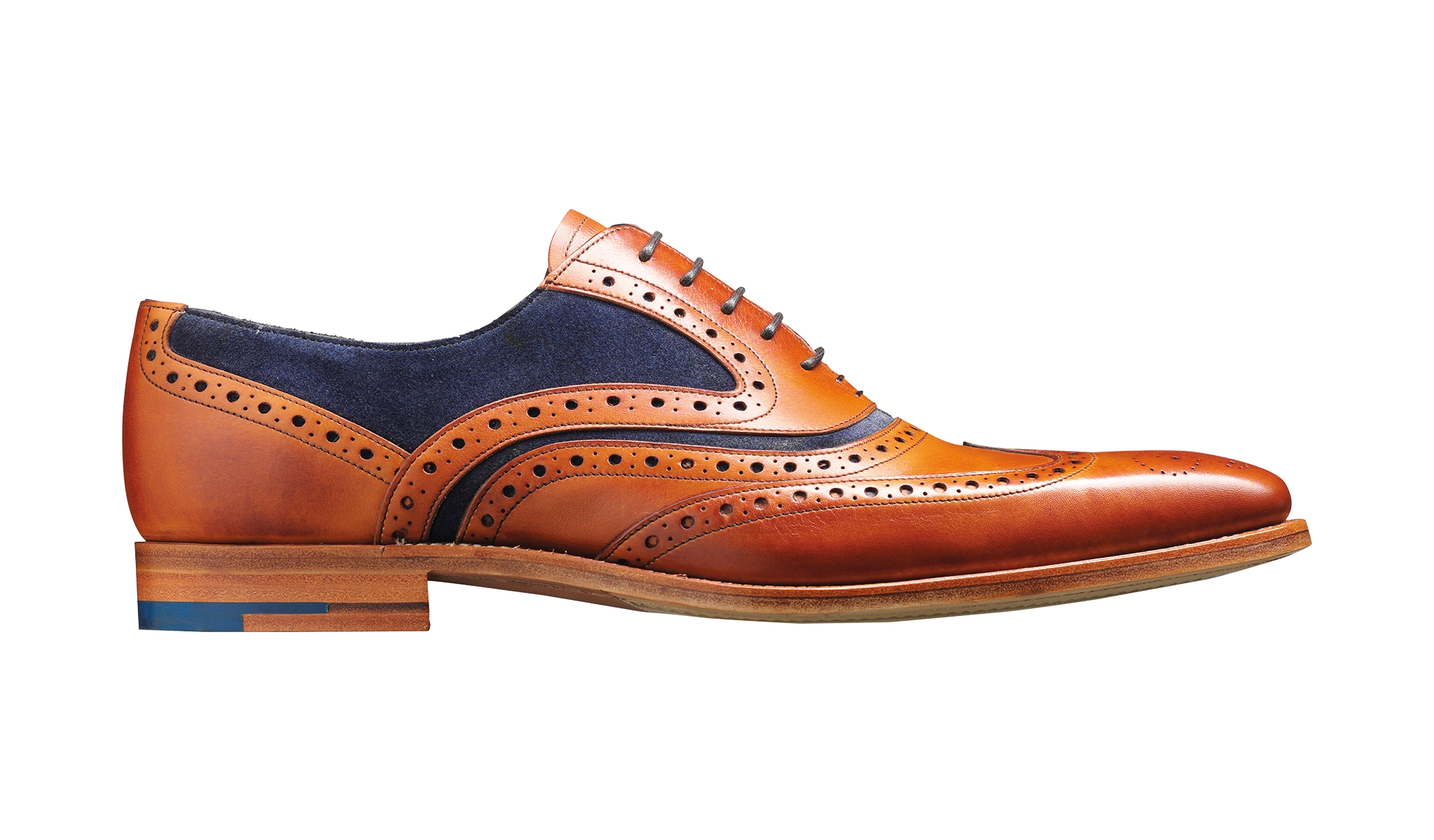 McClean - Cedar Calf / Blue Suede