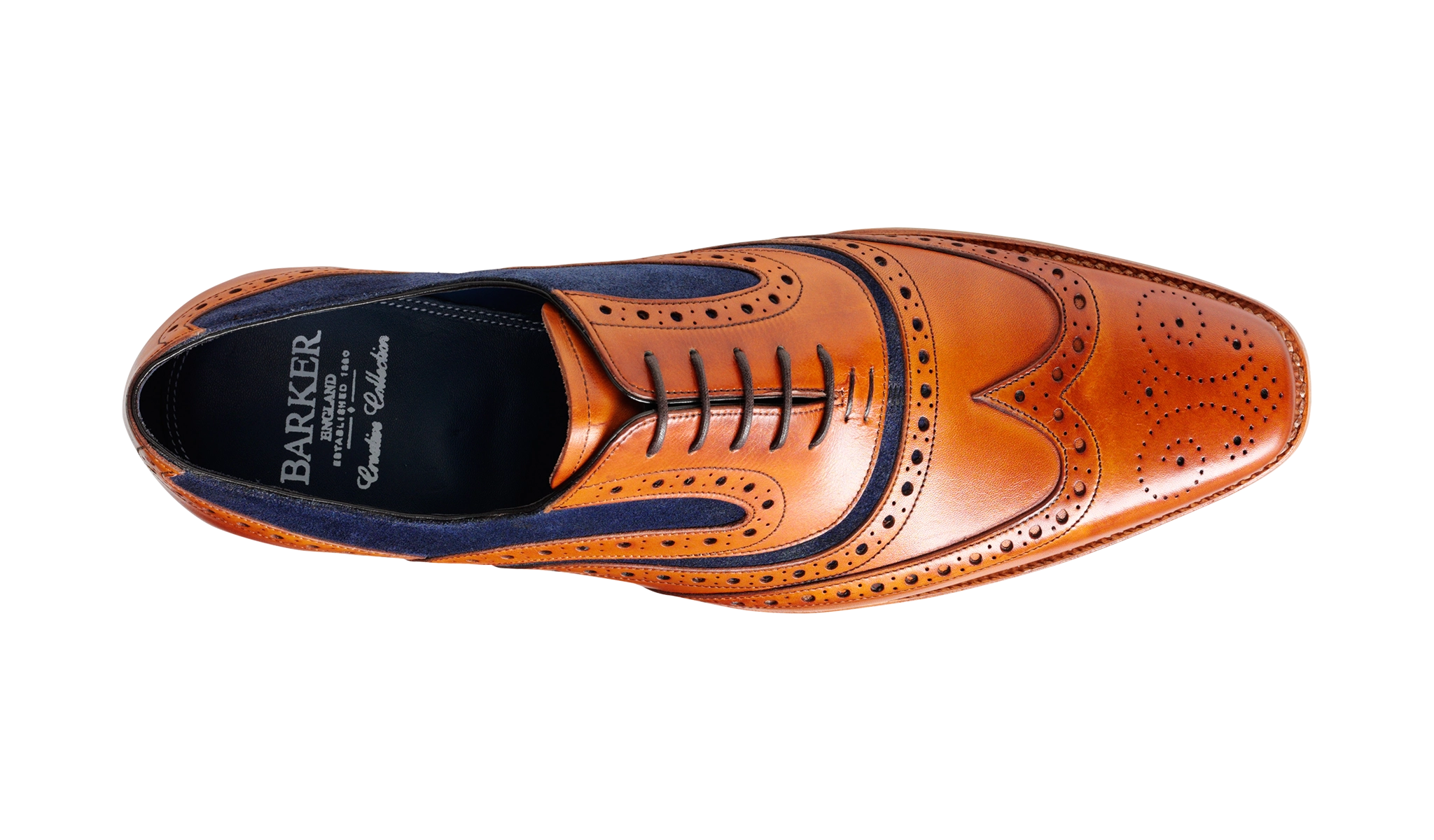 McClean - Cedar Calf / Blue Suede