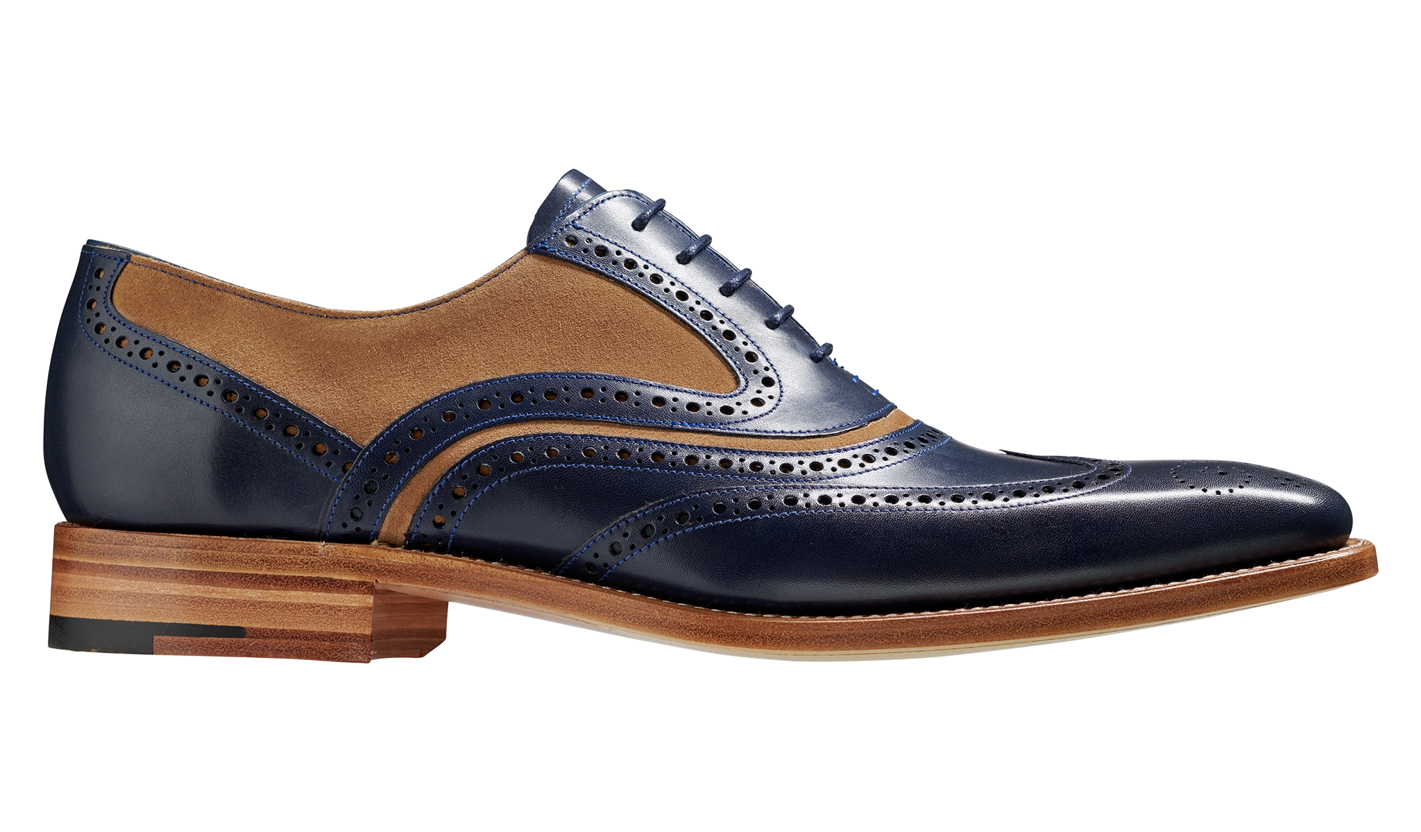 McClean - Navy Calf / Snuff Suede