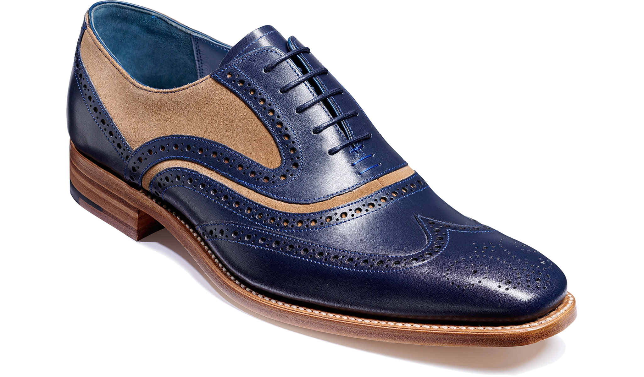 McClean - Navy Calf / Snuff Suede