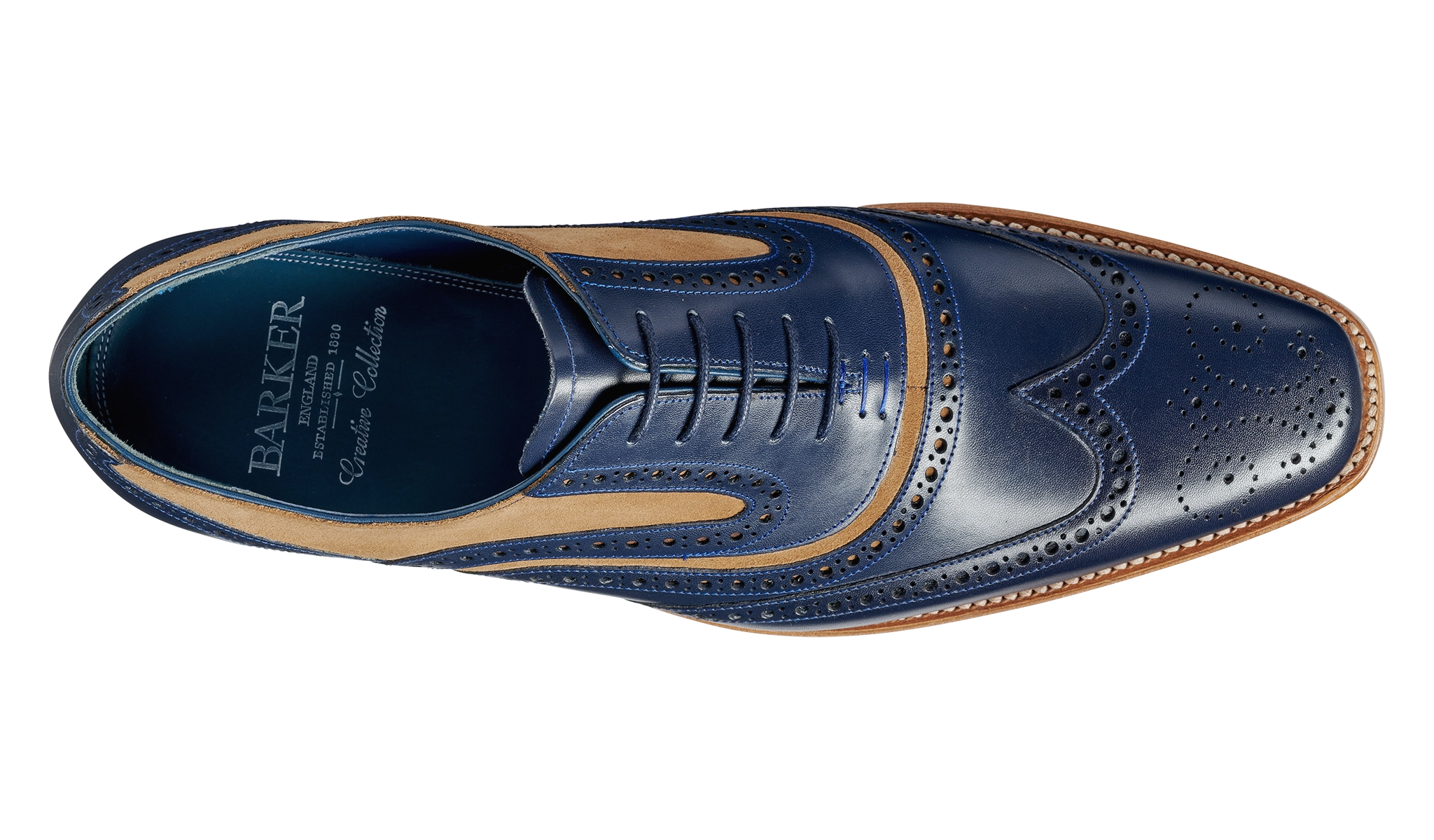 McClean - Navy Calf / Snuff Suede