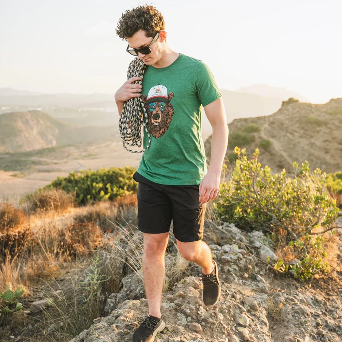Men's Miami Vice CA Bear Tee