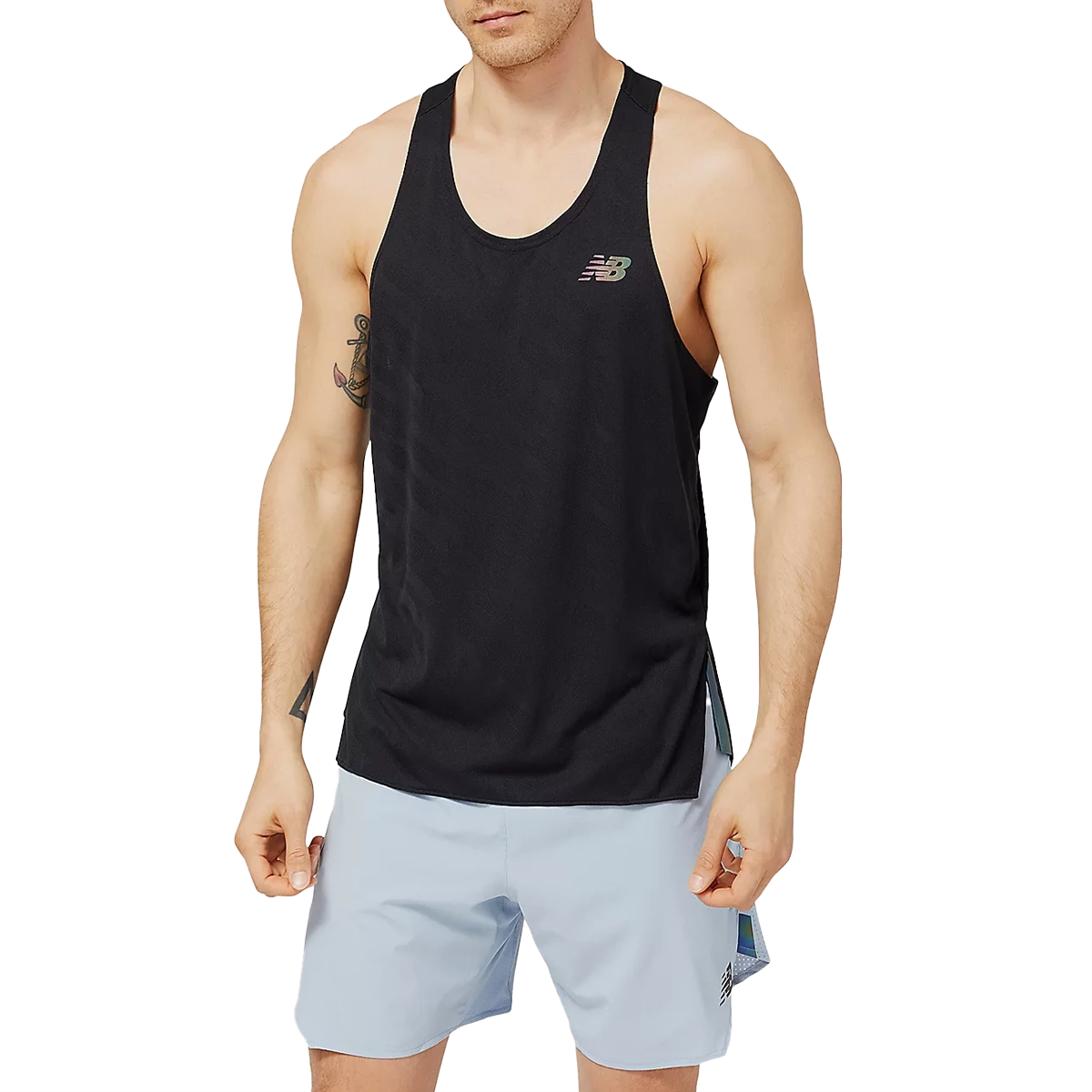 Men's Q Speed Jacquard Singlet