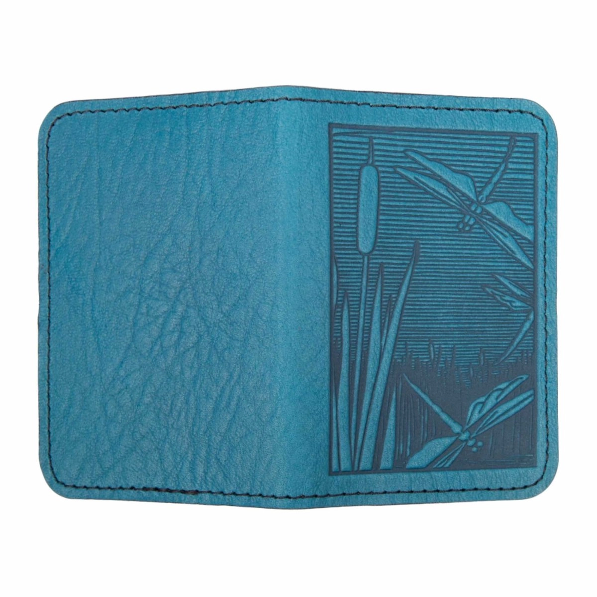 Mini Wallet | Card Holder, Dragonfly Pond