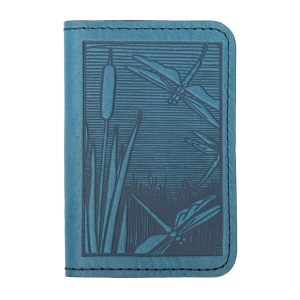 Mini Wallet | Card Holder, Dragonfly Pond