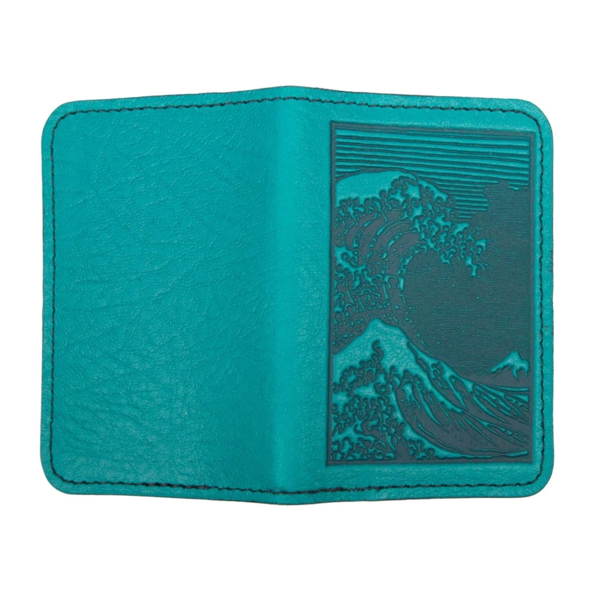 Mini Wallet | Card Holder, Hokusai Wave