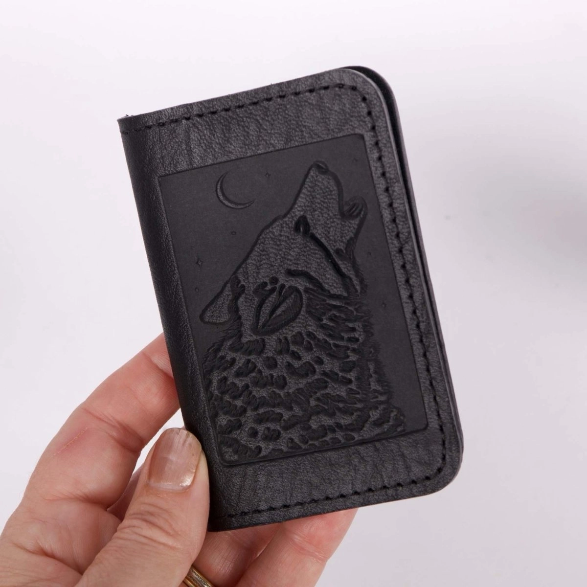 Mini Wallet | Card Holder, Singing Wolf